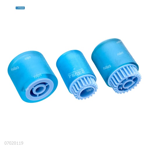 [07020119] Rueda [Dki] (Kit x03 - Azul) (Bandeja - Pickup/Separation/Feed Roller)