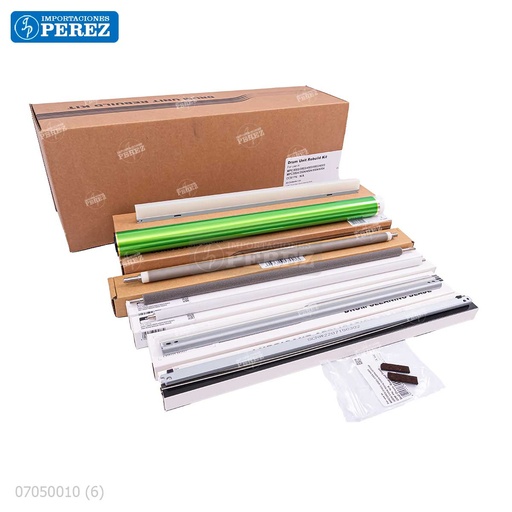 [07050010] Kit Imagen Black Kit x09 Contiene: 01 Cilindro + 01 Cuchilla Limpieza + 01 Rodillo Carga + 01 Rodillo Limpieza + 01 Cera + 01 Sello Front + 01 Sello Rear + 01 Brush + 01 Cuchilla Lubricante [Cet]