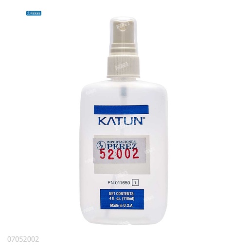 [07052002] Botella [Katun Perfomance] Plastica Blanco (118ml) Para uso Técnico Ricoh/Canon/Sharp/Toshiba  [.11650/-]