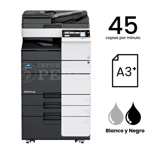 [0103103] Fotocopiadora Konica Minolta Bizhub 458e