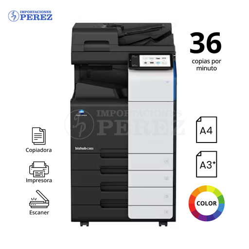 [0103107] Fotocopiadora Konica Minolta Bizhub C360i