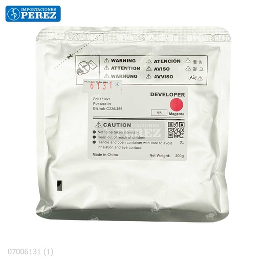 [07006131] Revelador [Cet] Magenta 170g 
