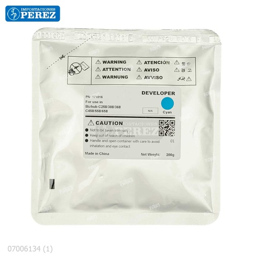 [07006134] Revelador Cyan [Cet] (200g) 