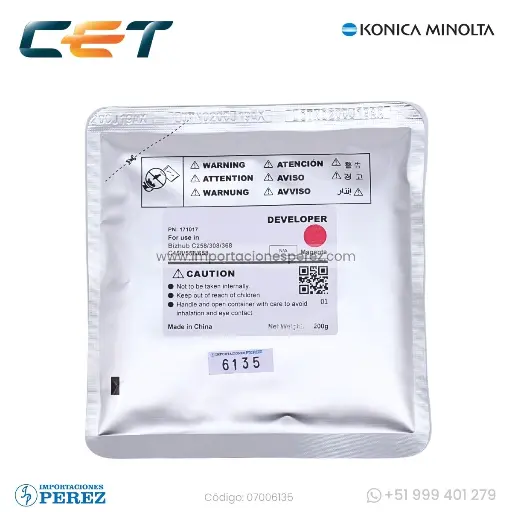 [07006135] Revelador Magenta [Cet] (200g) 