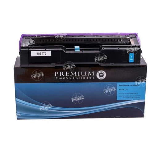 [07001186] Toner Cartucho Cyan Ricoh [Intercopy] SP-C310HA 