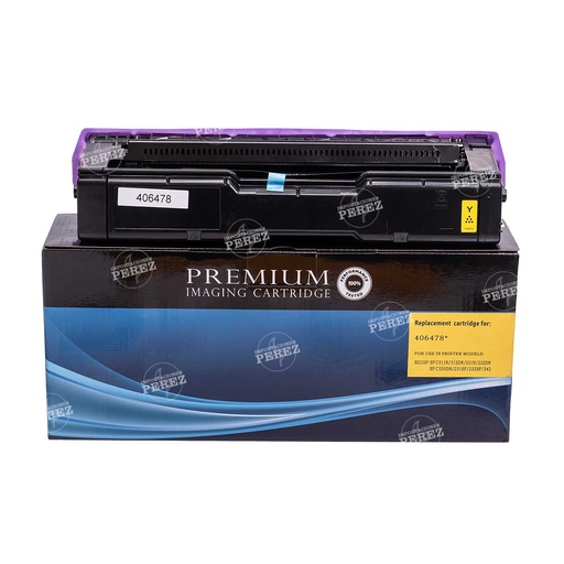 [07001188] Toner Cartucho Yellow Ricoh [Intercopy] SP-C310HA 