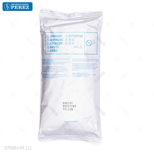 [07006149] Revelador Yellow DV613Y 1200g [Original - Konica Minolta]