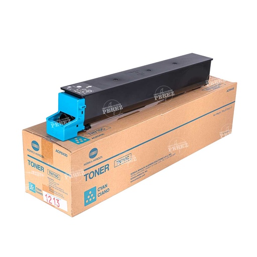 [07001213] Toner Cartucho Cyan Konica Minolta [Original] 110v TN715C 791g 
