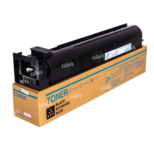 [07001380] Toner Cartucho Black Konica Minolta [Dki - Presentación Original]  Tn711K/tn712K 980g 