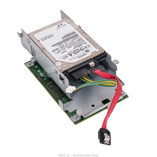 [SN26] Disco Duro Completo 250Gb (c/base + cable Poder + Cable Sata + Tarjeta PCIB) - SEMI-NUEVO [Original - Konica Minolta]