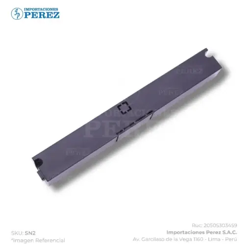 [SN161] Tapa Negra Delgado Lateral Derecho Bandeja N° 03 (Gran Capacidad) y N° 03/04 PC110/PC210/PC215/PC410 - SEMI-NUEVO [Original - Konica Minolta]