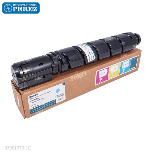 [07001779] Toner Cartucho Cyan Canon [Image] GPR52C 197g 