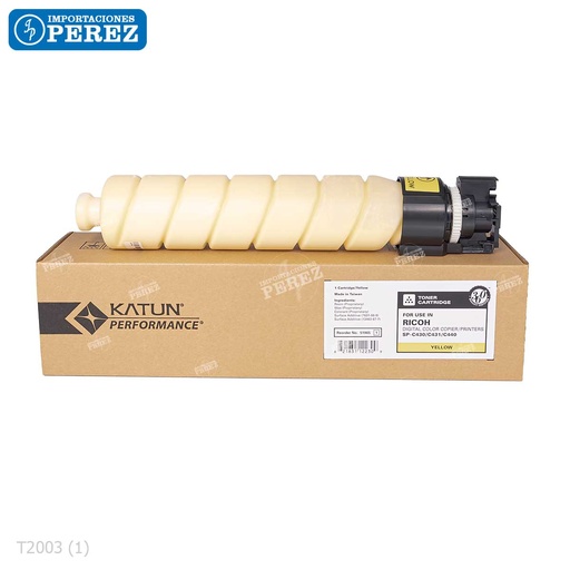 [07002003T] Toner Cartucho Yellow Ricoh [Katun Performance] Type SC430A 360g 