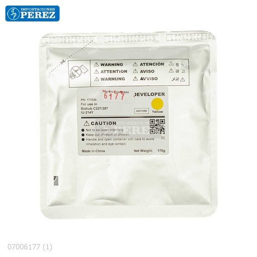 [07006177] Revelador Yellow 170g [Cet]