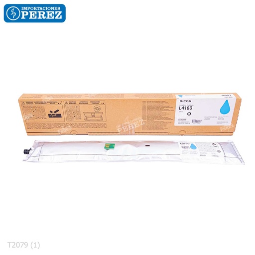 [07002079T] Tinta Cartucho Cyan Ricoh [Original] L4160 600ml 