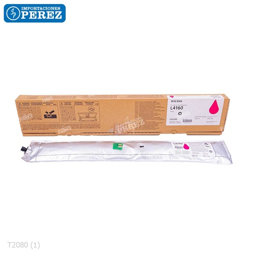 [07002080T] Tinta Cartucho Magenta Ricoh [Original] L4160 600ml 