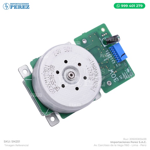 [SN251] Motor Principal 24V-30W (BRUSHLESS MOTOR) - SEMI-NUEVO [Original - Konica Minolta]
