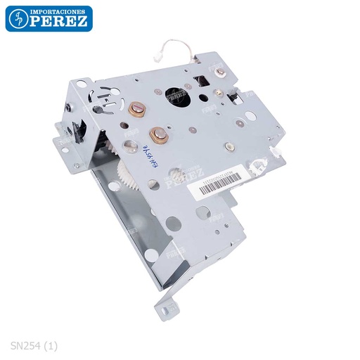 [SN254] Bloque Gear/Piñones Acople Fusor ***SIN MOTORES*** (FUSING DRIVE ASSY) - SEMI-NUEVO [Original - Konica Minolta]