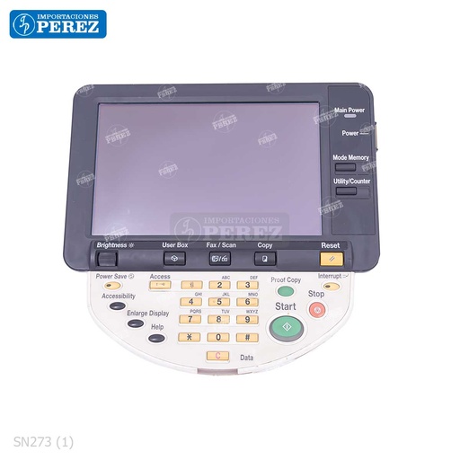 [SN273] Panel Completo (SOLO PANEL) - SEMI-NUEVO [Original - Konica Minolta]