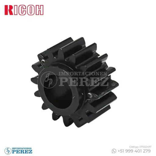 [07002497] Gear 16T Revelado - Alimentación Toner [Original - Ricoh]