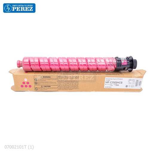 [07002101T] Toner Cartucho Magenta Ricoh [Dki - Presentación Original] Type MPC2003 285g 