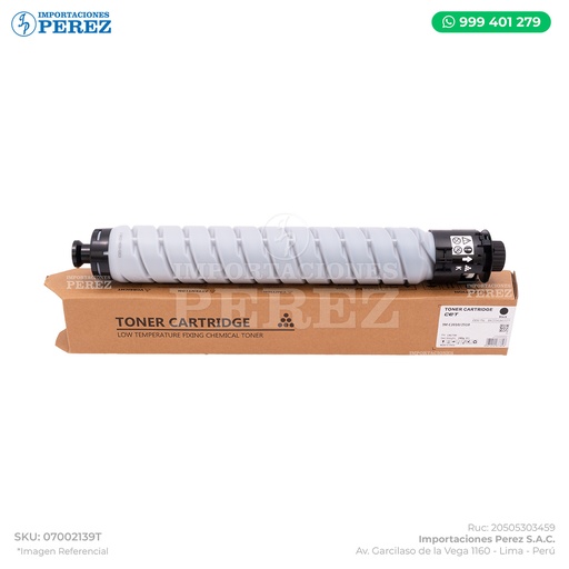 [07002139T] Toner Cartucho Black Ricoh [Cet] 240g 