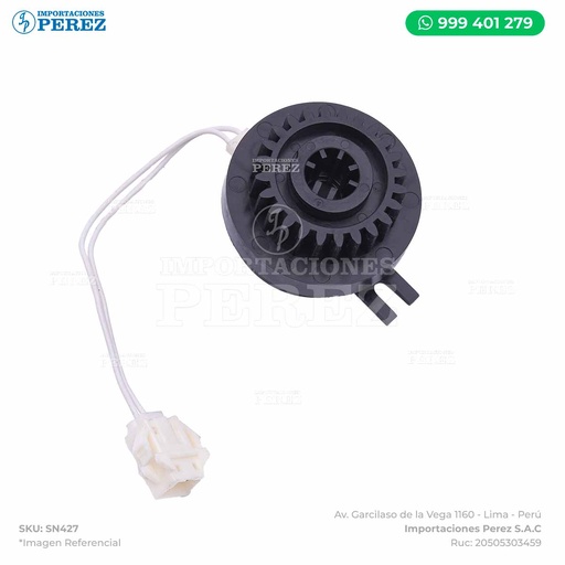 [SN427] Clutch 24v - 0.125A Bloque Acople Fusor (Fusing Drive Section) - SEMI-NUEVO [Original - Konica Minolta]