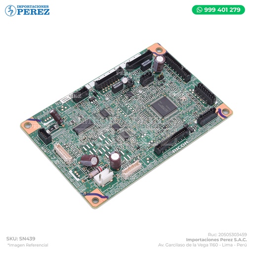 [SN439] Tarjeta Controladora PB3160 Bandeja N° 03/04 (PCB:MAIN CONTROLLER:ASSY) - SEMI-NUEVO [Original - Ricoh]