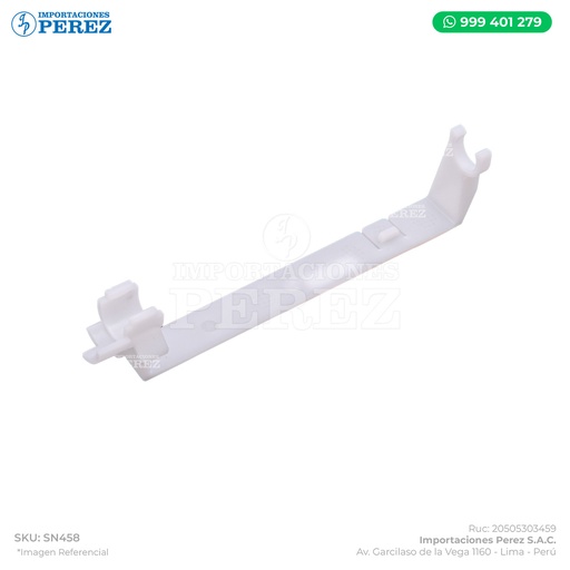 [SN458] Gancho/Tope Separación DF3080/DF3B0 (STOPPER:SHAFT:SEPARATION:DRIVE) - SEMI-NUEVO [Original - Ricoh]