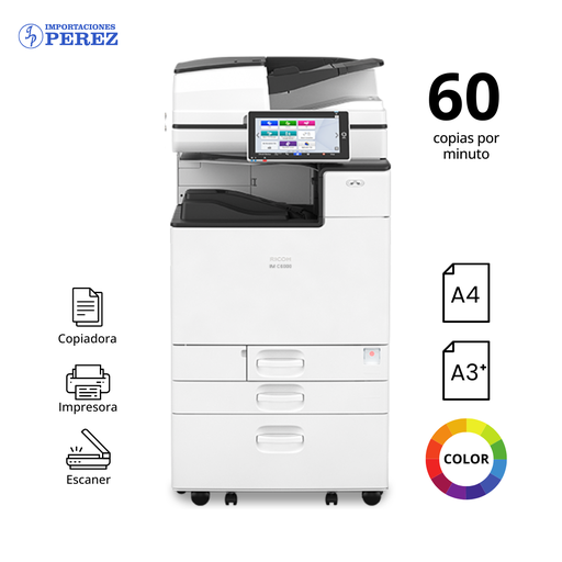 [0107151] Fotocopiadora Ricoh IM C6000