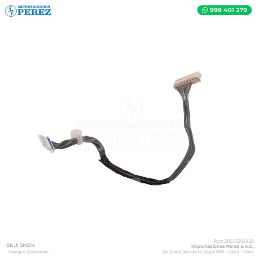 [SN514] Cable TCR Unidad Revelado Black  - SEMI-NUEVO [Original - Ricoh]