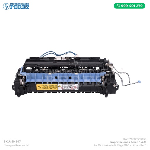 [SN547] Unidad Fusor 110/115v (FUSING UNIT:115V) - SEMI-NUEVO [Original - Ricoh]