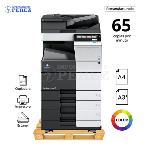 [0103125] Fotocopiadora Konica Minolta Bizhub C658 REMANUFACTURADA (110v/220v)