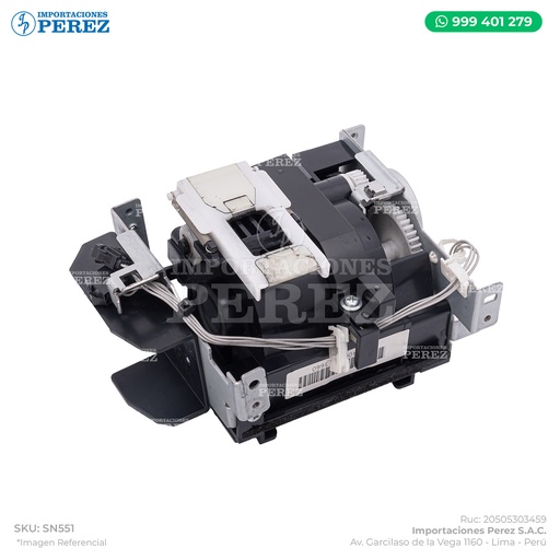 [SN551] Hopper Alimentación/Suministro de Toner (SUB HOPPER ASSY) - SEMI-NUEVO [Original - Konica Minolta]