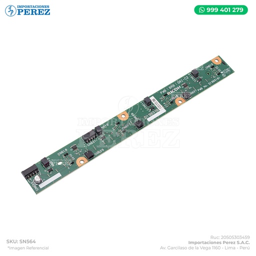 [SN564] Tarjeta Contacto/Controladora de Toner (PCB:BRB:GRI-C2)- SEMI-NUEVO [Original - Ricoh]