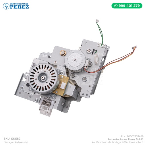 [SN582] Bloque Piñones con Motores (DRIVE SECTION) - SEMI-NUEVO [Original - Konica Minolta]