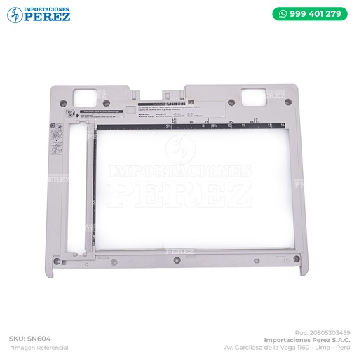[SN604] Crstal Completo de Escaner (ORIGINAL TRAY: SCANNER: ASSY) - SEMI-NUEVO [Original - Konica Minolta]