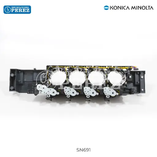 [SN691] Bloque/Carcasa Alimentación Toner AMRICAN USA 110v - KMCY Completo con Hopper  (TONER SUPPLY SECTION)  - SEMI-NUEVO [Original - Konica Minolta]