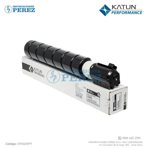 [07002197T] Toner Cartucho GPR67 Canon 110/220v 791g [Katun Performance]