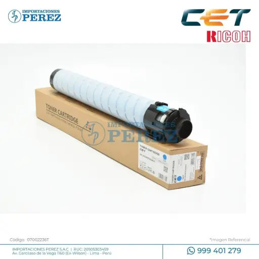 [07002236T] Toner Cartucho Cyan [Cet]