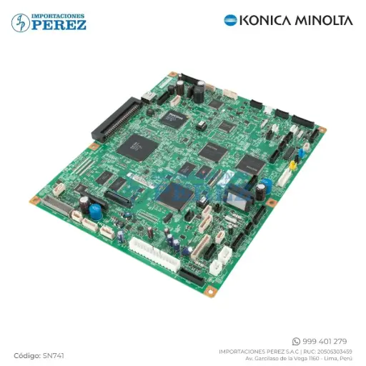 [SN741] Tarjeta BICU (PCB: BICU: SM1: GW) [Original - Ricoh]